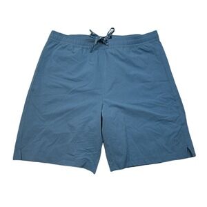 Lands' End Athletic Shorts Mens‎ Medium Quick Dry Elastic Waist Activewear